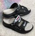 Mens New Open-Toe Dual-Strap Chunky Double Parted Sole EVA Comfort Sandal. 