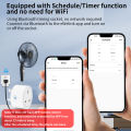 Smart Bluetooth Socket with Local Control UK Plug RF2.4G Wireless Remote Control Socket Timed Socket Switch for Home Automation. 