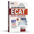 Set of 2 books: ECAT Preparation book by Dogar - ECAT UET Past Papers (Fully Solved) 2025 Edition. 