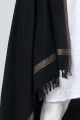 Black Shawl For Men _ Men Pashmina Dussa Shawl Shawl For Men & Boys Black Tharri / Wadera Shawl For Him. 