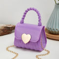 Fashion Mini Crossbody Purse for Girls - Elegant Design with Long Chain Strap. 