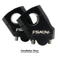 NEW 22mm 28mm Motorcycle Handlebar Riser Motocross Heightening Clamp Mount Pit Bike For Benelli For BMW For Yamaha For Honda. 