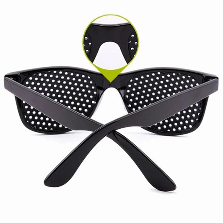 Vision%20Care%20Wearable%20Corrective%20Glasses%20Improver%20Stenopeic%20Pinhole%20Pin%20Hole%20Glasses%20Anti-fatigue%20Eye%20Protection%20Oculos%20De%20Grau%20-%20Image%204