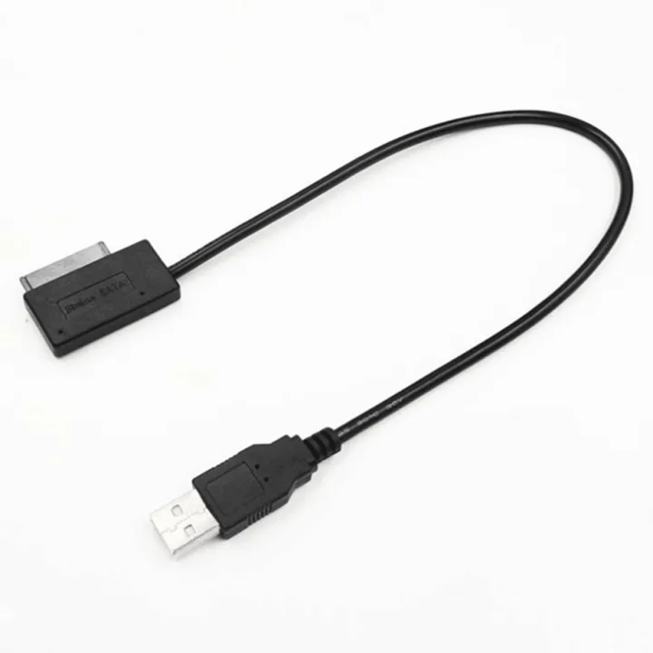 PzzPss%20USB%202.0%20to%20Mini%20Sata%20II%207+6%2013Pin%20Adapter%20Converter%20Cable%20For%20Laptop%20CD/DVD%20ROM%20Slimline%20Drive%20Converter%20HDD%20Caddy%20-%20Image%204