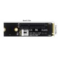 PH47 NGFF M.2 To PCI-E 4X Adapter Card Compatible with X1 X4 X8 X16 PCI-e Interface Static Bag Packaging Computer Accessories.