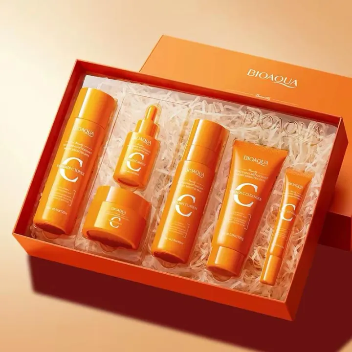 BIOAQUA%206in1%20Vitamin%20C%20Facial%20Kit%20%7C%20Complete%20Skin%20Care%20Set%20for%20Healthy%20&%20Fresh%20Look%20-%20Image%202