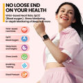 New Zeblaze GTS 3 Voice Calling Smart Watch Ultra-big 2.03'' HD Screen 24H Health Monitor 100+ Sports Modes 200+ Watch Faces. 
