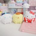 Sanrio Kawaii Melody Decompression Kuromi Cinnamoroll Stress Relief Squishy Anime Cartoon Children's Hand Pinch Toy Healing Gift. 