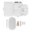 Fiber Distribution Box 4 Core IP65 Waterproof Wall Mount Fiber Optic Terminal Box ABS for Indoor Outdoor. 