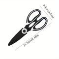 Multi Functional Stainless Steel Household Kitchen Scissors For Cutting Vegetables, Chicken Bones, Fish, And Other Tools. 