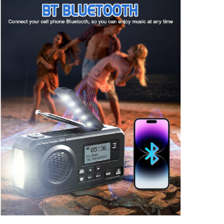DAB%20%20Portable%20Hand%20Crank%20Radio%20Emergency%20Radio%20Solar%20%20Emergency%20Radio%20with%20BT%20FM%20SOS%20Alarm%205000%20mAh%20%20Power%20Bank%20and%20reading%20lamp%20-%20Image%202