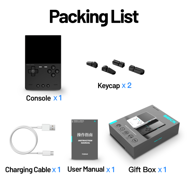 TRIMUI%20BRICK%20CNC%20Metal%20Retro%20Handheld%20Console%203.2"%20%201024x768%20IPS%20Linux%20Mood%20LED%20Free%20Keycap%203000mAh%20WiFi%20%20for%20Game%20Lovers%20-%20Image%207