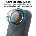Insta360 X3 X4 X5 Standard Lens Guards Set, Removable Protective Lens Cover Clear. 