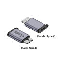 USB 3.0 Micro B to Type C Adapter Connector USB A to Micro B Data Transfer Converter for Laptop Hard Drive Disk Box Samsung S5. 