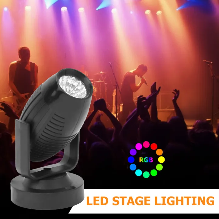 85-265V%20RGB%20LED%20Stage%20Light%20360%20Degree%20Adjustable%20KTV%20Bar%20Wedding%20Party%20Black%20Night%20Lamp%20Disco%20Spotlight%20Projector%20-%20Image%204