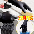 Black Nitrile Gloves Disposable Gloves for Household Cleaning Work Safety Tools Gardening Gloves Kitchen Cooking Tools Tatto.