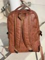 Best Leather Bag For Unisex| Backpack Genuine PU Fabrics For College And Office Purposes. 