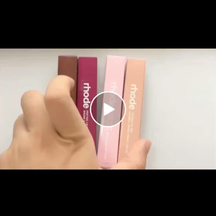 🔥Hot Selling Rhode Lip Gloss High- Quality Long- Lasting Moisturizing Multicolor Lip Gloss Liquid Peptide Lip care Popular Liquid Lip Gloss Makeup | Lipstick,Lip Tint,Lip Balm