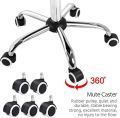 Office revolving chair Steel Metal Chrome base with 5 wheels | Office revolving chair steel base with wheel | Office Chair Base | Metal Steel Base For All Chairs. 