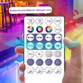 12V RGB LED Music Controller 5V 24V DC Addressable LED Strip SPI USB Bluetooth Pixel Remote Control WS2812B SK6812 WS2811 IC. 