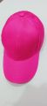 Quality light pink colour full plain ajestable cap. 
