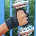 Cycling gloves Weightlifting Training for Men Women Fitness Sports Body Building Gymnastics Gym Hand Wrist Palm Protector Gloves. 