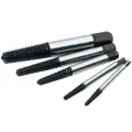 5Pcs Set Screw Extractor Center Drill Bits Guide Set Broken Pipe Extractor Broken Damaged Bolt Remover Removal Speed Easy Set. 