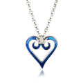 Kingdom Hearts Silver Plated Royal Crown Pendant Necklace Cheap Wholesale Fashion Sora Chain Necklace For Women Men. 