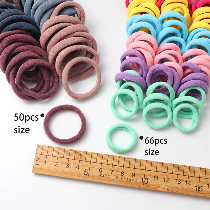 50Pcs%20Girls%20Nylon%20%20Bands%20Elastic%20Hair%20Bands%20Hair%20Accessories%20Children%20Ponytail%20Holder%20Headband%20Kids%20Ornaments%20%20-%20Image%203