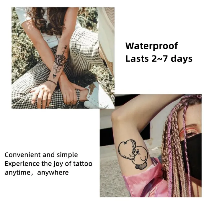 1%20Sheet%20Lion%20Cross%20Tattoo%20Sticker%20Waterproof%20Lasting%20Temporary%20Tattoo%20-%20Image%203