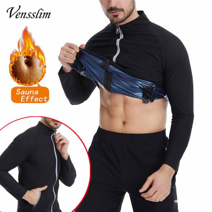 Vensslim%20Men%20Sauna%20Sweat%20Suit%20Zipper%20Waist%20Trainer%20Slimming%20Tops%20with%20Packet%20Fat%20Burner%20Body%20Shaper%20Belly%20Trimmer%20Slim%20Corset%20-%20Image%206