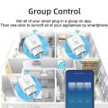 1PCS WiFi Smart Plug 16A/20A EU Smart Socket Power Outlet Mini Smart Plug for HomeKit SmartThings Works with Tuya Alexa . 