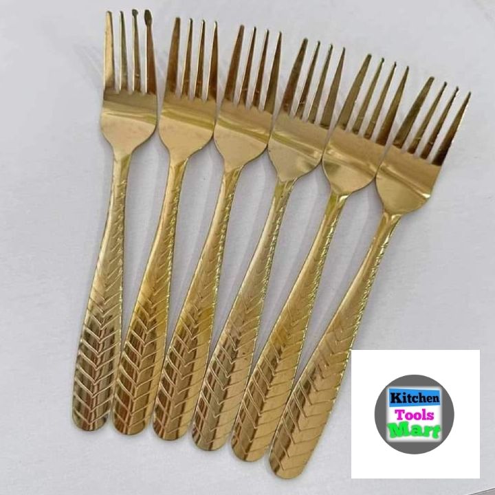 6%20Pieces%20Golden%20Stainless%20Steel%20Spoon%20Set%20-%20Add%20A%20Touch%20Of%20Luxury%20To%20Your%20Dining%20Table%20With%20This%20Golden%20chopped%20Spoon%20Set%20multicolor%20-%20Image%204