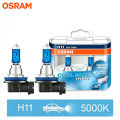 OSRAM H7 H4 H1 H11 HB3 9005 HB4 9006 Halogen Headlight Car Light Hi/Lo Beam 5300K 12V 55W Cool Blue Hyper White Bulb(2 Pieces).