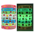 Pokemon Luminous Bracelet Anime Pocket Elf Pikachu Cartoon Silicone Glow In The Dark Wristband Kids Cosplay Accessoires Toys. 