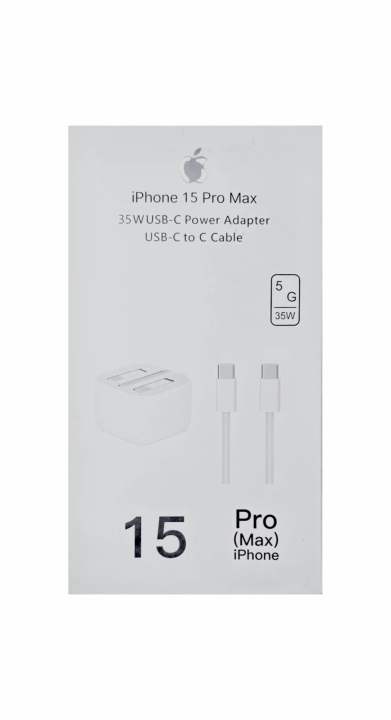 iPhone Original 35W charger | With USB C To Lightening Cable | 20W Power Adapter | Type-C to lightening Cable | MFI Certified | iPhone PD Charger | Compatible for All iPhone Models