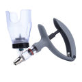 1 Pc 2/5ml Poultry Automatic Syringe With Vaccine Bottle Veterinary Continuous Injector Adjustable Vaccine Injection. 