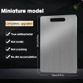 Stainless Steel Panel and Chopping Board Kitchen Household Thickened Double Sided Cutting Board Block Kneading Dough Board.