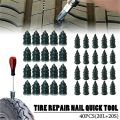 Tire Puncture Repair Nails for Car Motorcycle Scooter Bike Vacuum Tyre Repairing Metal Nail Set Car Accessories.