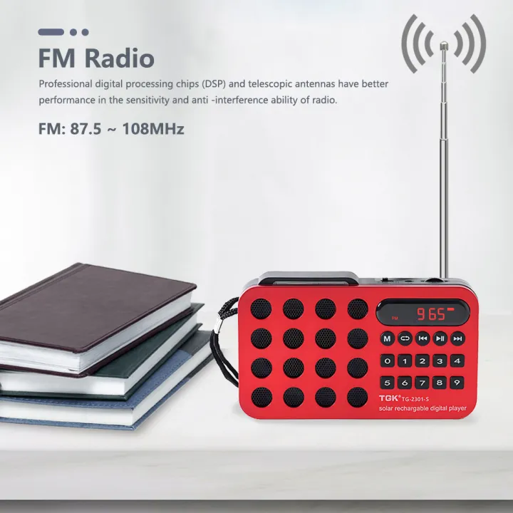 Solar%20Charging%20Portable%20FM%20Receiver%20Radio%20With%20Bluetooth%20Wireless%20Speaker%20Support%20USB%20TF%20Card%20MP3%20Music%20Play%20Radio%20FM%20Receiver%20-%20Image%203