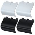 Replacement Battery Back Cover for Xbox One, Battery Cover Door for Xbox One, Xbox One S Controller, Repair Shell Cover Part for Xbox Wireless Controller ( Black ). 