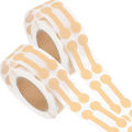 500pcs Jewelry Labels Self Adhesive Price Dumbell Tags Necklace Ring Labels Paper Jewelry Accessories DIY Display Tool. 