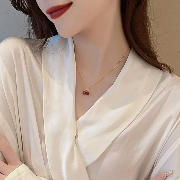 Little%20Wine%20Red%20Cherry%20Pendant%20Necklaces%20For%20Women%20Fashion%20Personality%20Fruit%20Golden%20Chain%20Necklace%20Party%20Jewelry%20Birthday%20%20-%20Image%204