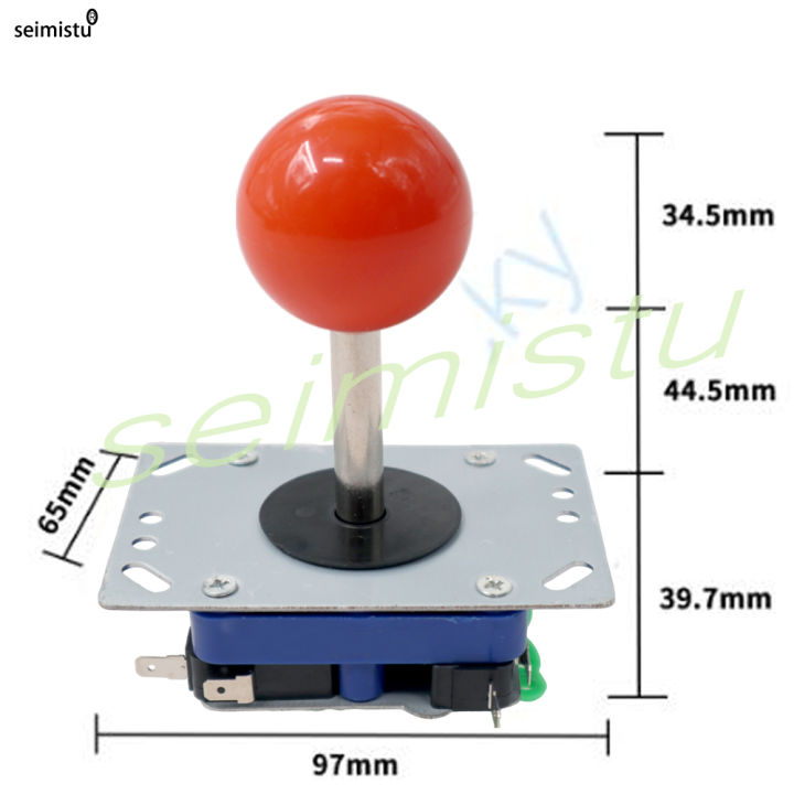 New American Happ Joystick Arcade Style Stick Long Shaft Topabll Coin ...
