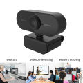 Online course webcam 1080P camera built-in microphone high-definition camera laptop conference camera without driver USB camera. 