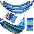 Quality hammock/duyan with rope,for baby/beach,camping,hiking,bed,rest,blue,red,indoor,outdoor. 