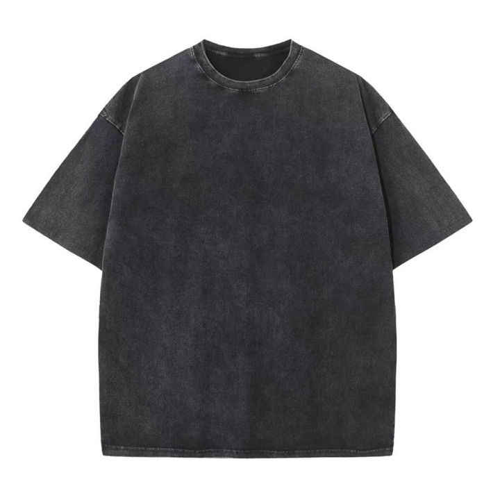 Washed%20T-Shirt%20230G%20100Cotton%20Solid%20Oversized%20Loose%20Fitness%20Mens%20Tee%20Tops%20Dropped%20Shoulders%20Short%20Sleeve%20Gym%20Bodybuilding%20Shirts%20-%20Image%204