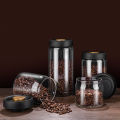 PARACITY Vacuum Sealed Tank Coffee Bean Glass Sealed Jar Household Moisture-proof Air Extraction Airtight Container Coffee Set.