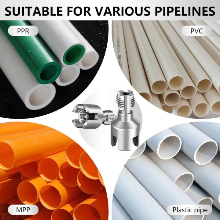 Pipe Thread Cutting Tool Integrated Internal & External Pipe Threading ...