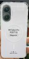 Xiaomi POCO X7/Redmi Turbo 4 Pro Anti Yellow Phone Case Magsafe Clear Case Animation Magnetic Suffering Mobile Transparent Phone Back Cover Cover.